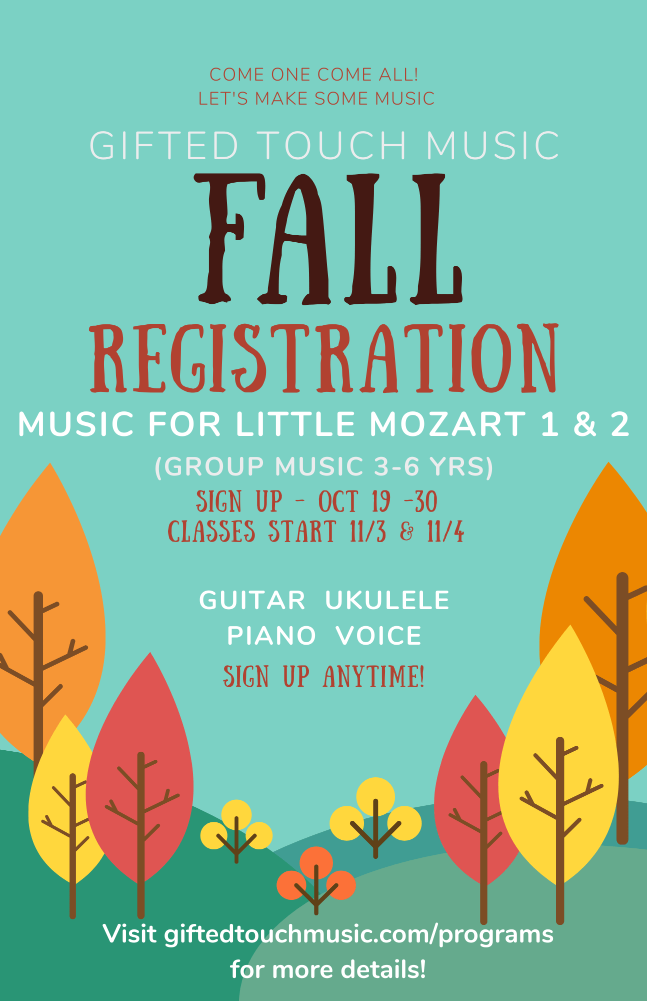 Fall Registration